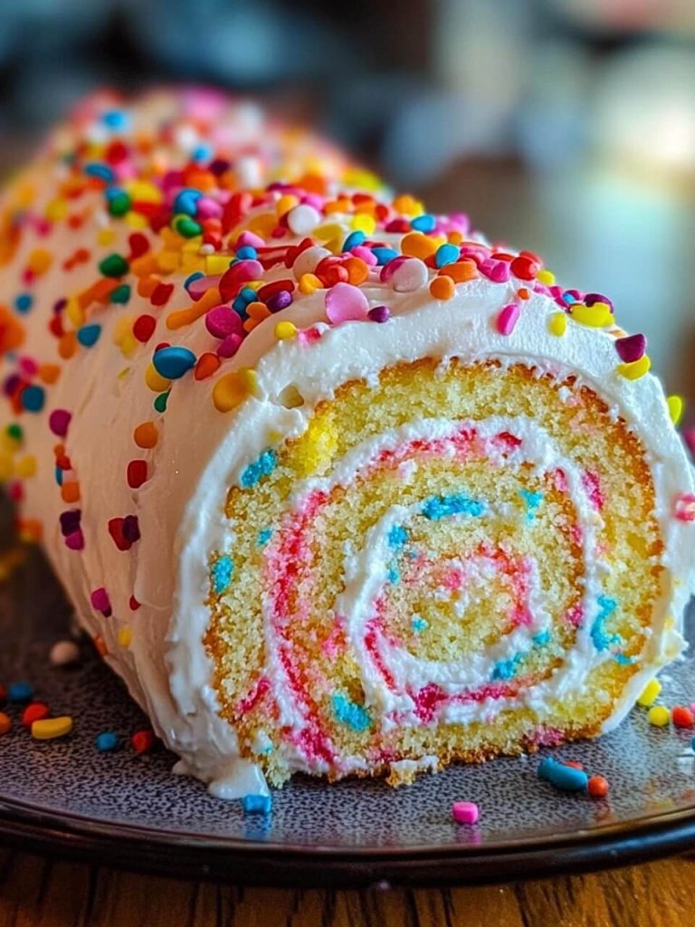 Birthday Cake Roll 