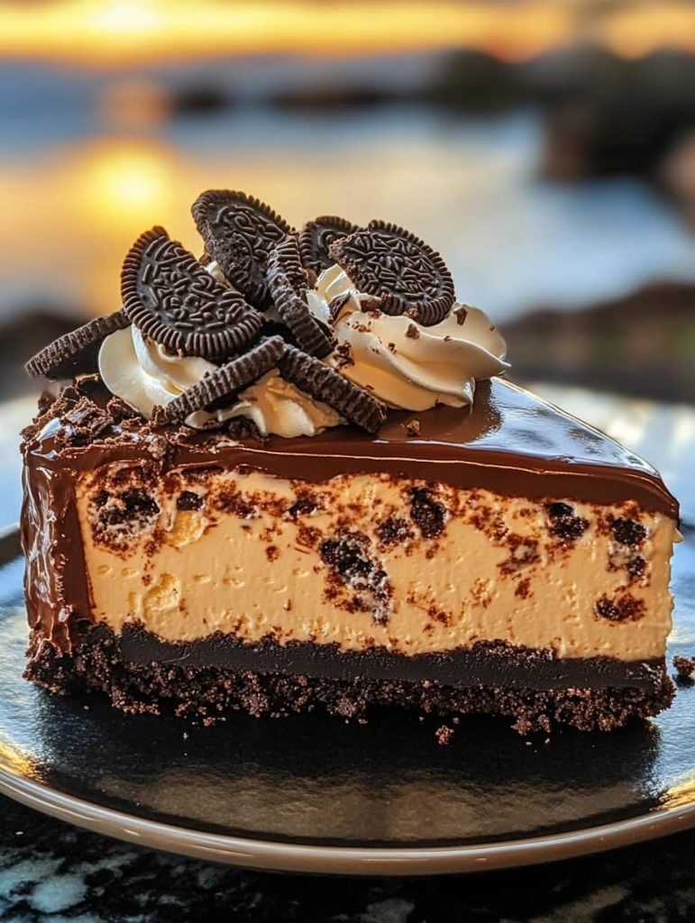 Triple Chocolate Fudge Cheesecake