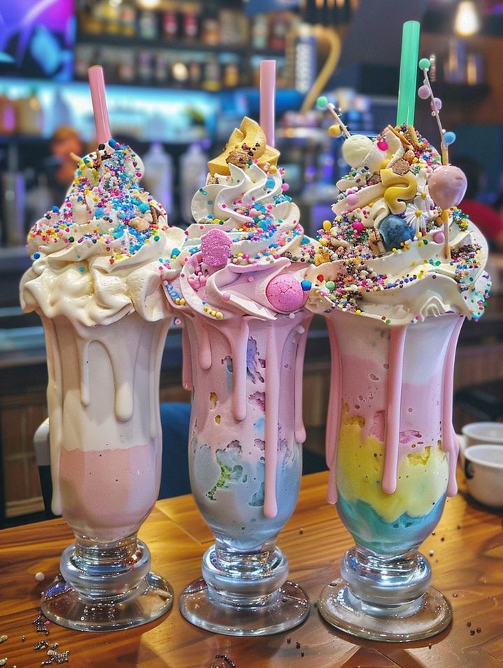 Unicorn Fantasy Freakshakes